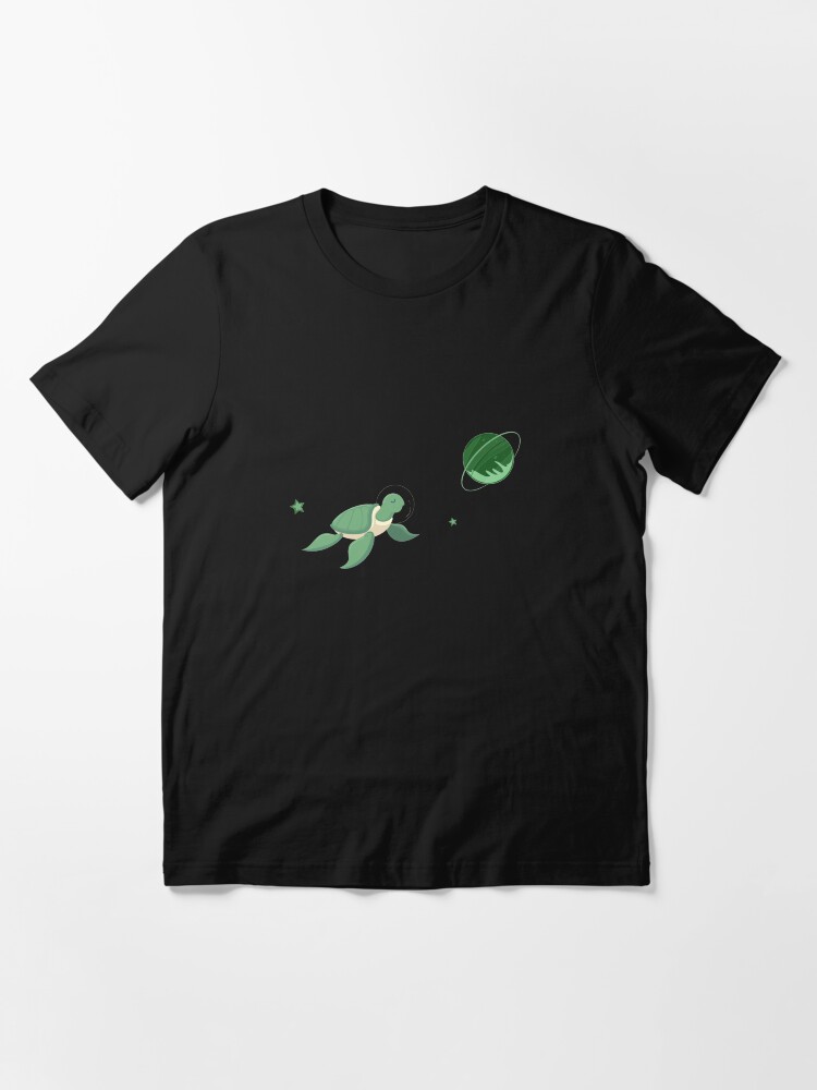 Alternate view of space turtle Essential T-Shirt