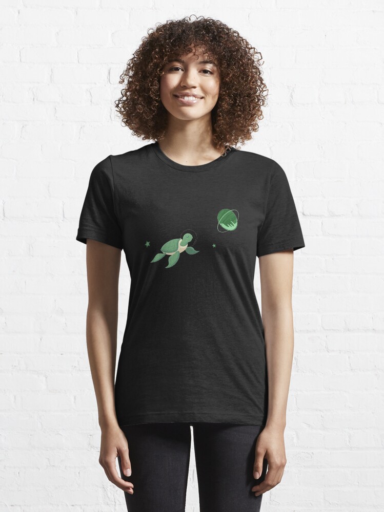 Alternate view of space turtle Essential T-Shirt