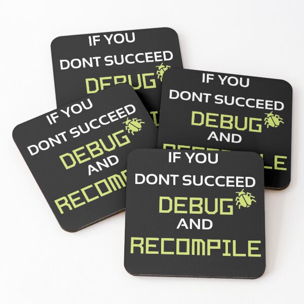 Item preview, If You Don't Succeed Debug And Recompile - Motivational Programming  designed and sold by DevGoodies.