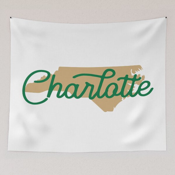 Item preview, Charlotte, North Carolina - Green and Gold designed and sold by goesbylivvv.