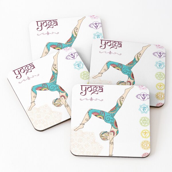 Item preview, Yoga Lotus position, Color Mandala Yoga designed and sold by Bashar-Design.