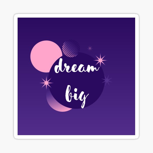 Item preview, Dream big designed and sold by Aura __Print.