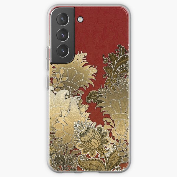 For The Goddess (Red & Gold) Samsung Galaxy Soft Case