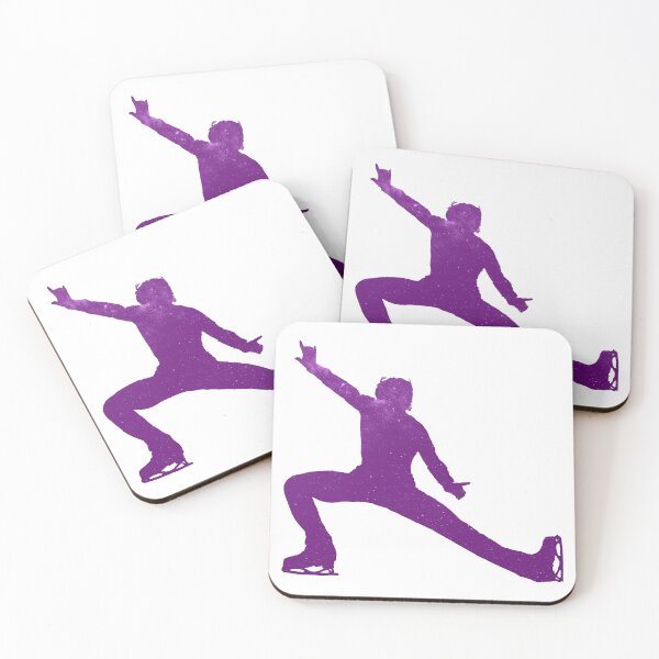 Item preview, Yuzuru Hanyu - Purple Stars Silhouette designed and sold by Hawkite.
