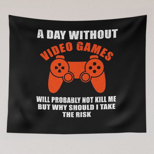 Item preview, A day Without Video Games Funny Gaming Gamer Gifts Tee designed and sold by aubb7.