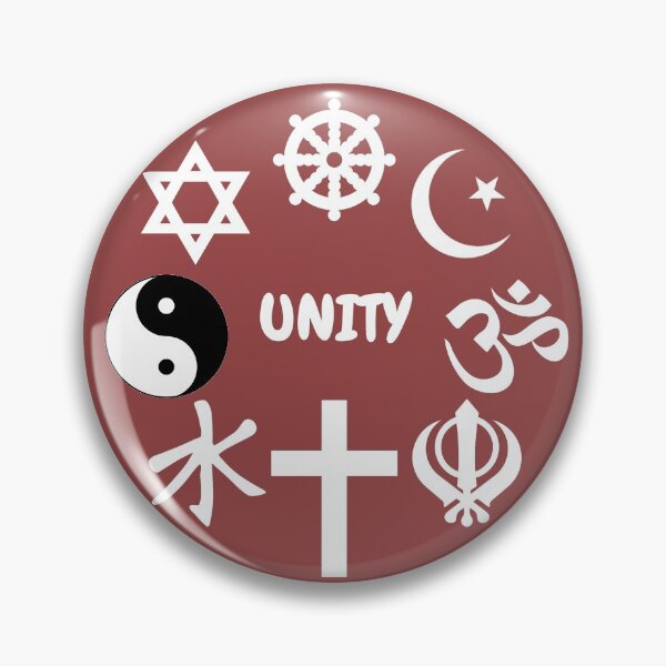 Item preview, Unity Of Religion Clipart Symbols In Red designed and sold by LuckyKermit.