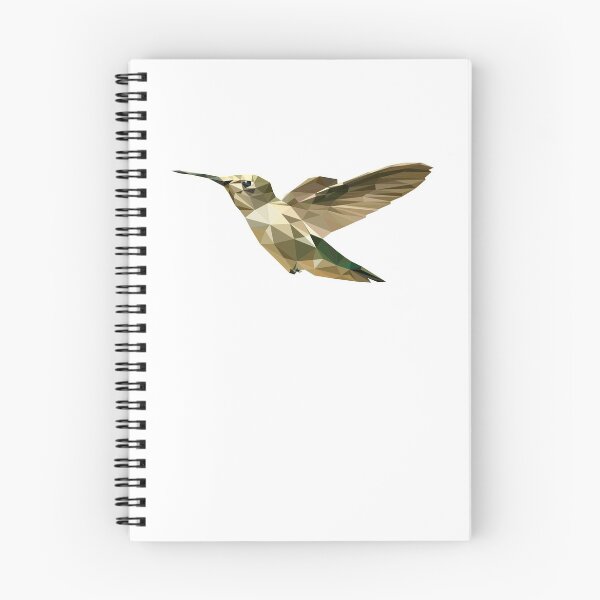 Item preview, Geometric green hummingbird designed and sold by Vectoraw.