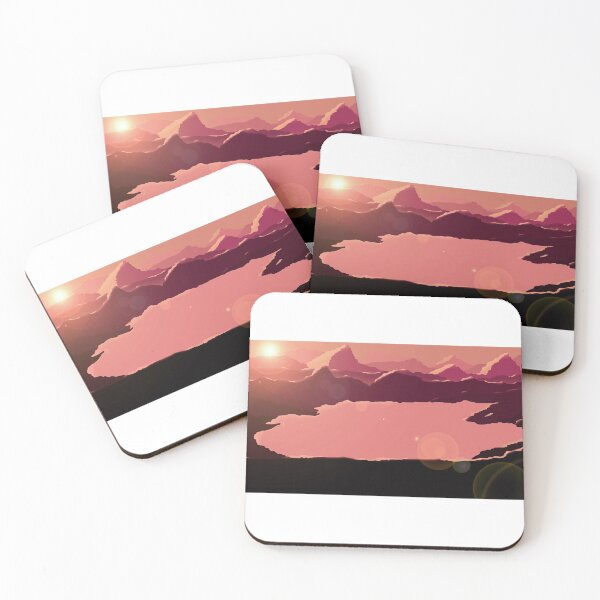 Item preview, 2D Landscape mountain and sun designed and sold by K. Sandya J.