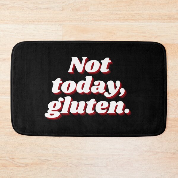 Artikelvorschau, Glutenfrei "Nicht heute, Gluten." entworfen und verkauft von AllergyClub.