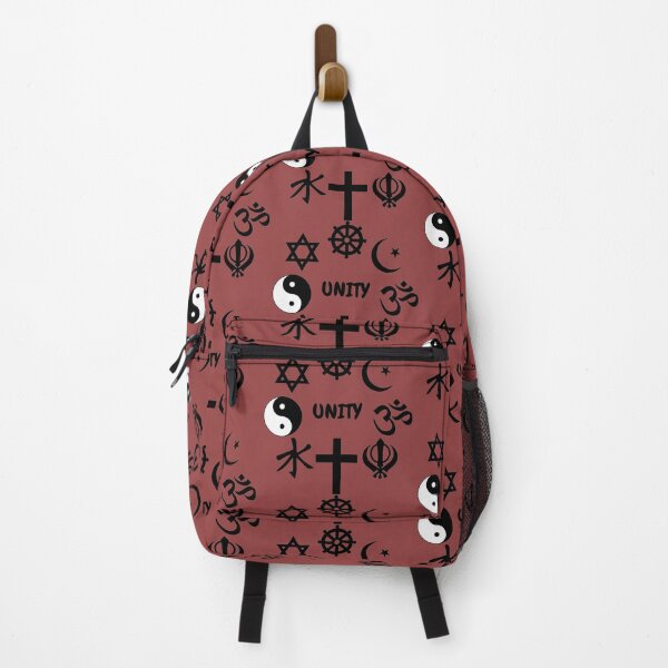 Item preview, Unity Of Religion Black Clipart Symbols In Red designed and sold by LuckyKermit.