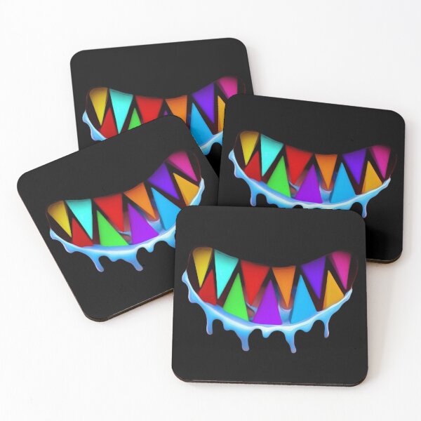 Item preview, 6ix9ine shark teeth colorful designed and sold by Nishad4.