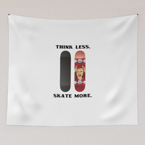 Item preview, Think less skate more Retro Vintage Skater girl Women Boy Extreme American Love Finger Usa Novelty Boarding Trick Tour Like a girl designed and sold by CJCTEES.