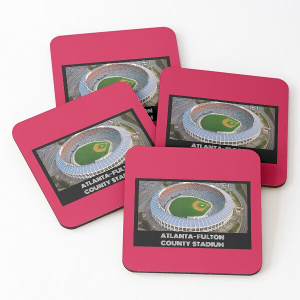 Item preview, Atlanta-Fulton County Stadium- Brave's Scarlet designed and sold by DeadStadium.