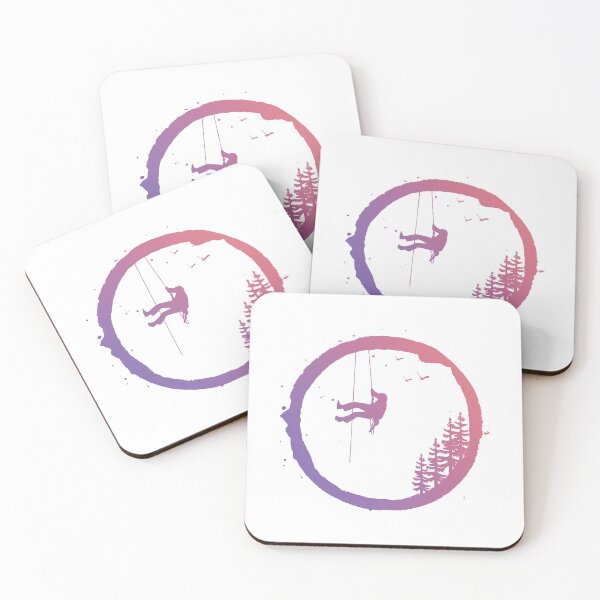 Item preview, Coffee Rock Climber Sticker designed and sold by Seth's Tees.