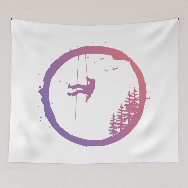 Item preview, Coffee Rock Climber Sticker designed and sold by Seth's Tees.