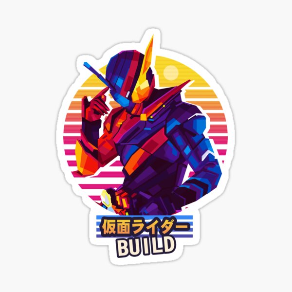 Item preview, Kamen Rider Build designed and sold by PopartToku.