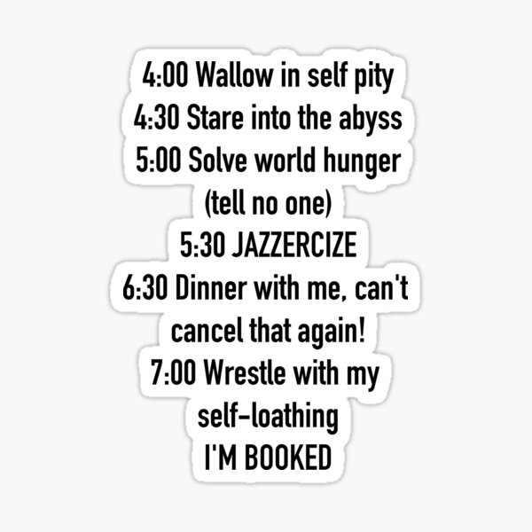 Christmas to do list! Jazzercize! Sticker