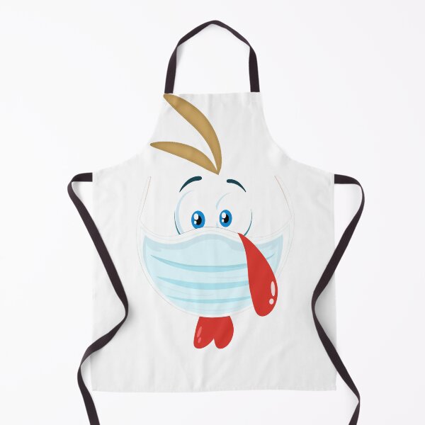 Item preview, Funny Turkey Face with Protective Mask Quarantine 2020 Thanksgiving designed and sold by Claudia Harbaugh.