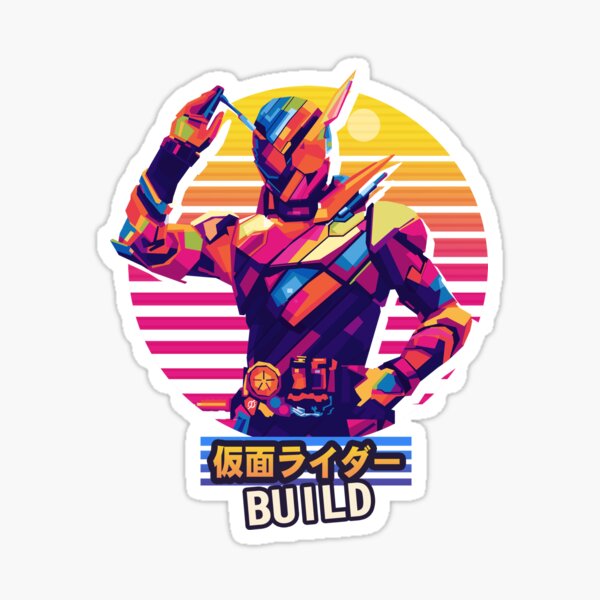Item preview, Kamen Rider Build designed and sold by PopartToku.