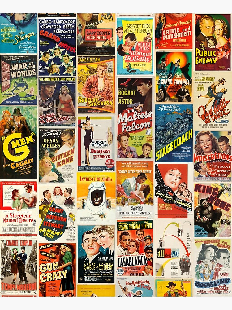 Classic Movie Poster Collage by artboy213