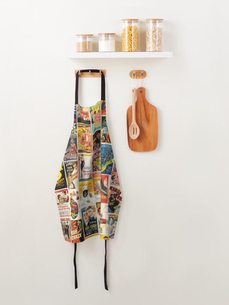 Alternate view of Classic Movie Poster Collage Apron