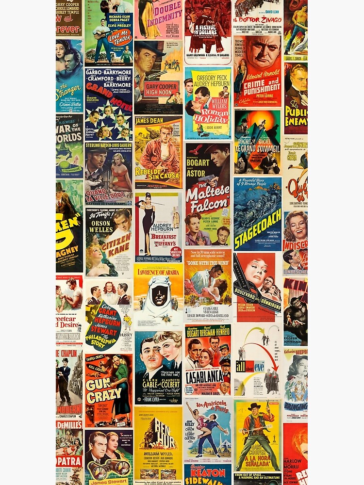 Classic Movie Poster Collage by artboy213