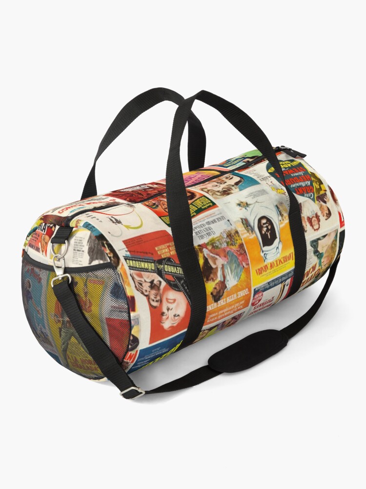Alternate view of Classic Movie Poster Collage Duffle Bag
