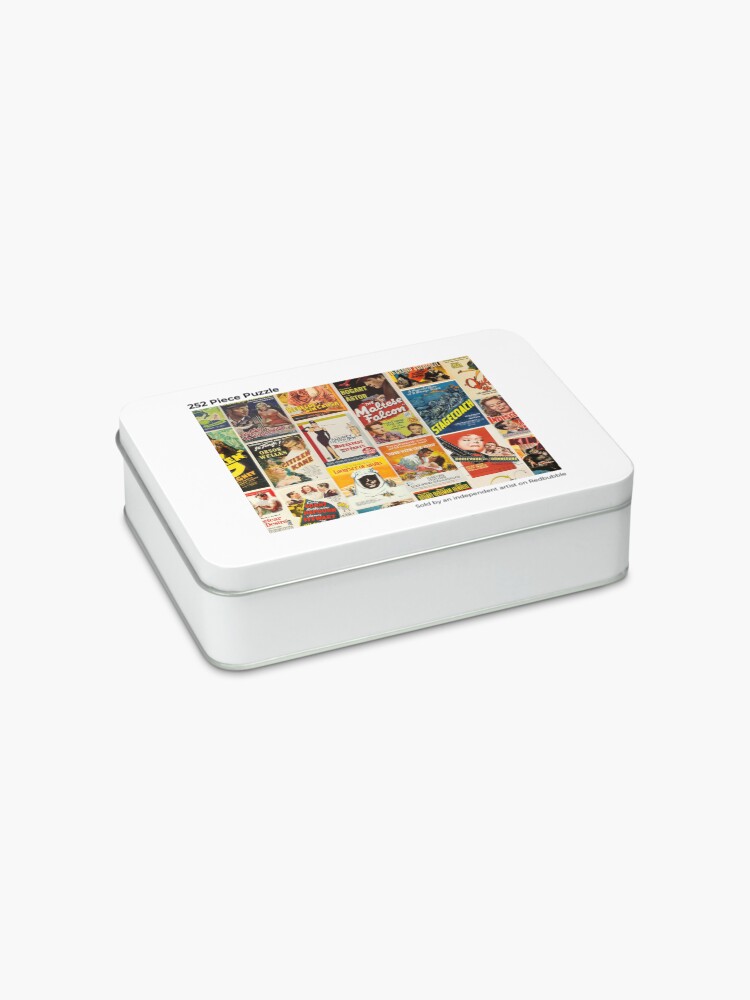 Alternate view of Classic Movie Poster Collage Jigsaw Puzzle