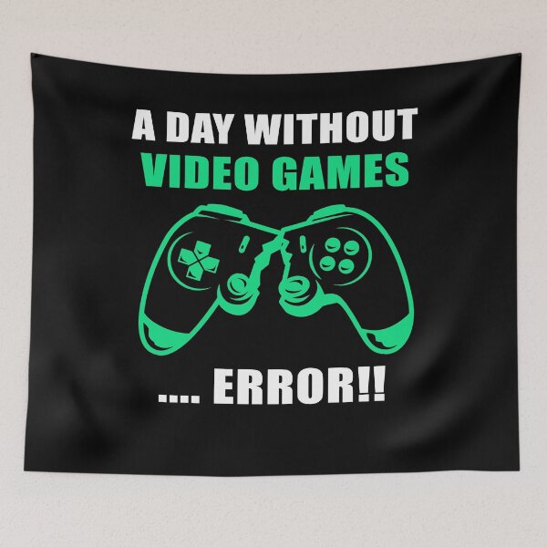 Item preview, A day Without Video Games Error Funny Gaming Gamer Gifts  designed and sold by aubb7.