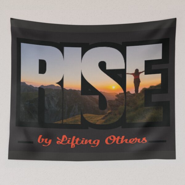 Item preview, Rise by Lifting Others designed and sold by blueferriswheel.