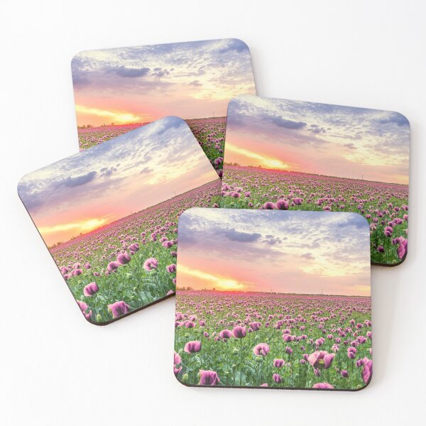 Item preview, Sunset Fields of Purple Tulip Flowers designed and sold by Felicity-K.