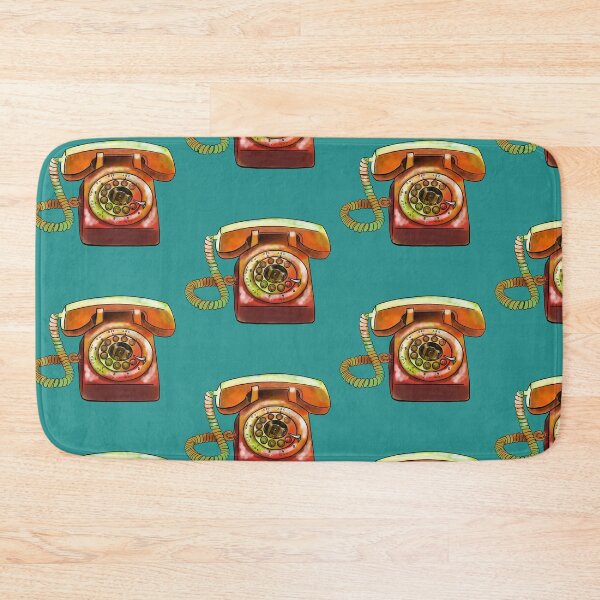 Item preview, Teléfono rotativo retro de la vieja escuela designed and sold by Createartforfun.