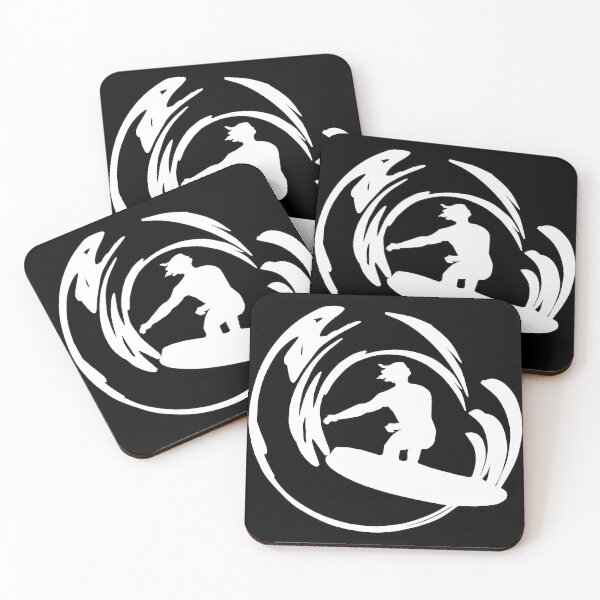 Item preview, Black and White Surfer Dude designed and sold by Trace1234.