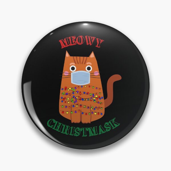 Artikelvorschau, Meowy Christmask Cute Cat entworfen und verkauft von gjen53.