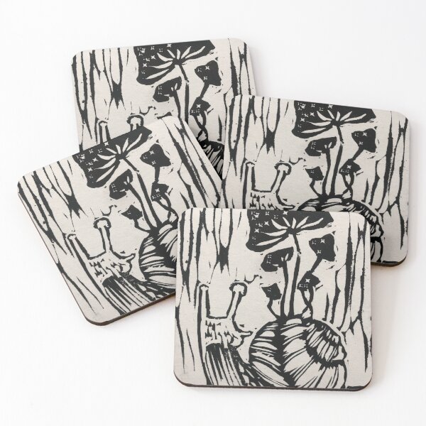 Item preview, Walking in the Rain Snail Print designed and sold by taylor-judyyy.