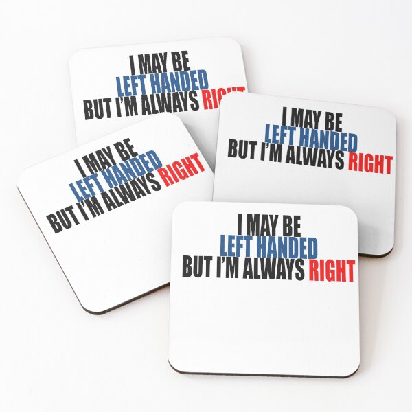 Item preview, I may be left handed  designed and sold by Crystalsgraphix.