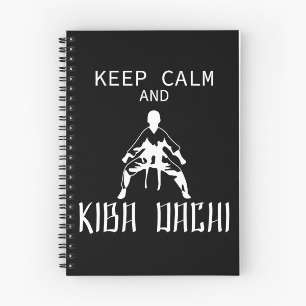Item preview, Mantén la calma y Kiba Dachi (M, blanco) designed and sold by FoxiOnTheRun.