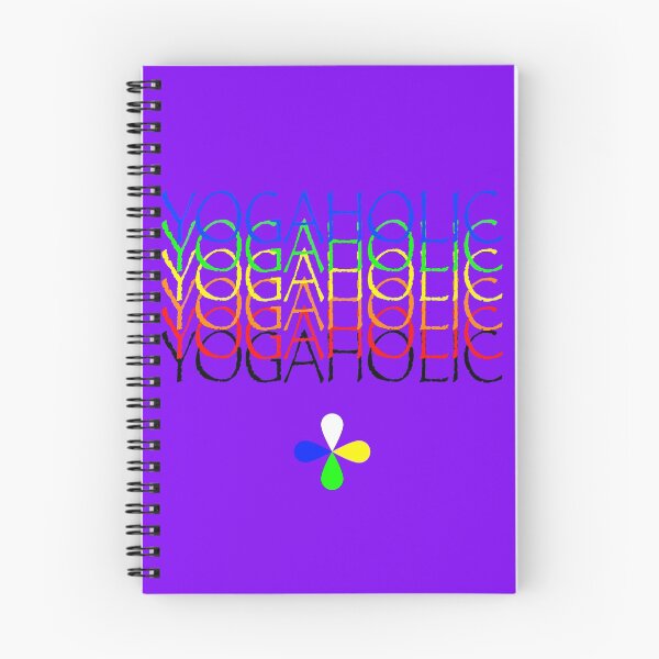 Item preview, YOGAHOLIC GRAPHIC WITH RAINBOW COLORS designed and sold by EdwardMonet.