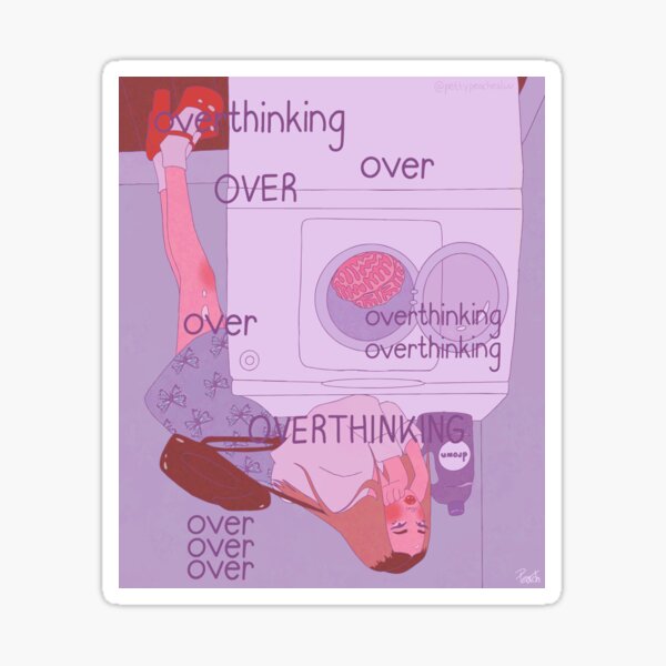 Item preview, Overthinking designed and sold by tulipicetea.