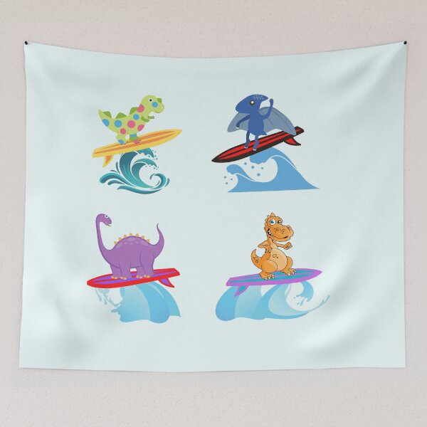 Item preview, Surfing Dinosaurs | Bizarre Surfers Pack 19 designed and sold by SerendipityNow.