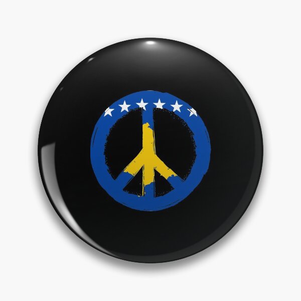 Item preview, Peace Kosovo flag gift idea Pristina designed and sold by Nessshirts.