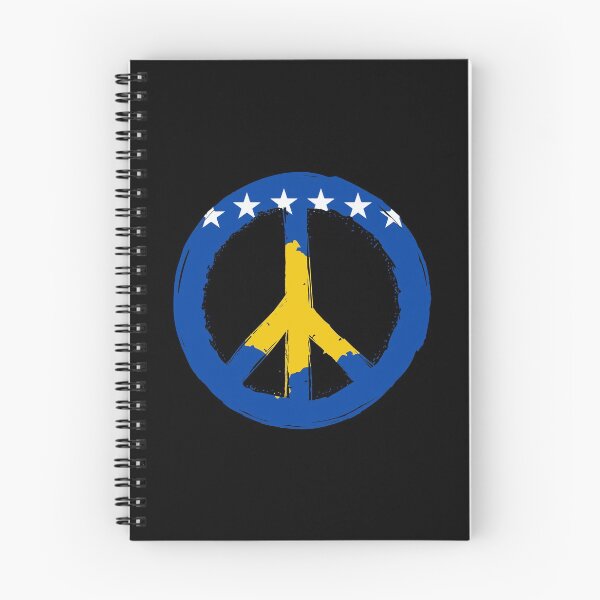 Item preview, Peace Kosovo flag gift idea Pristina designed and sold by Nessshirts.