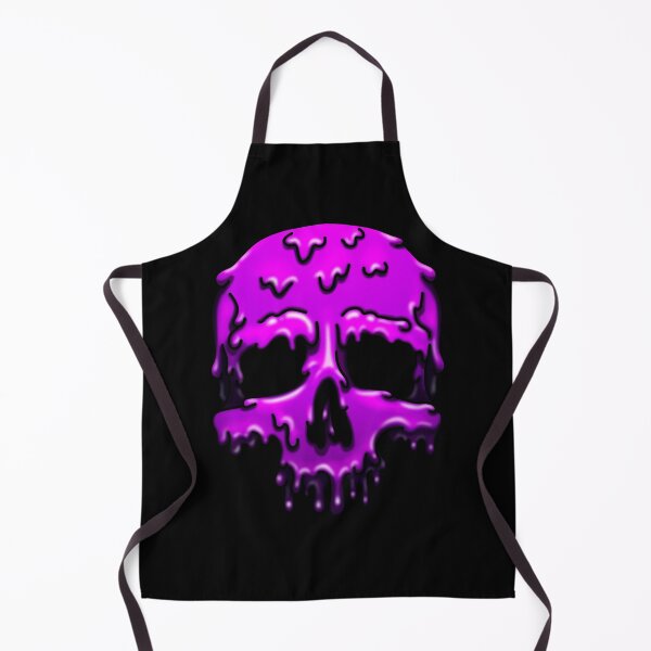 Artikelvorschau, Neon Purple Skull Melting entworfen und verkauft von ElegantTangent.