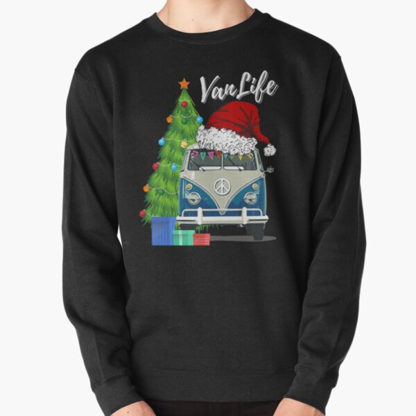 Edición de Navidad de Van Life Sudadera sin capucha