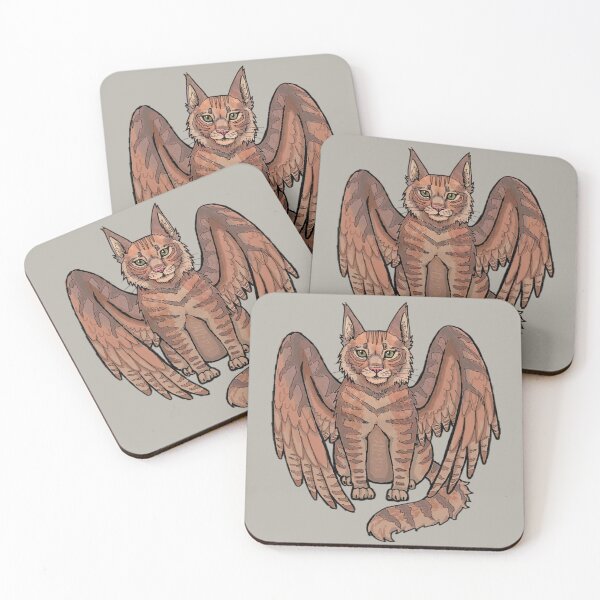 Item preview, Winged Cat designed and sold by Ginger Wood.