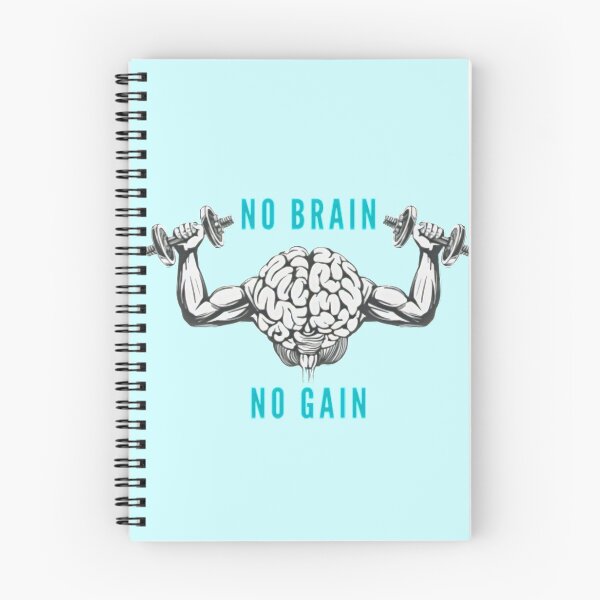 Item preview, No brain no gain. Gains by brains designed and sold by soniaaseguin.
