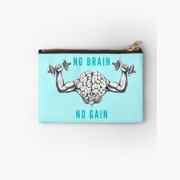 Item preview, No brain no gain. Gains by brains designed and sold by soniaaseguin.