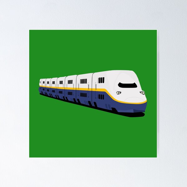 Item preview, E4 Series Shinkansen Bullet Train - Tokyo, Japan  designed and sold by JonesyDave.