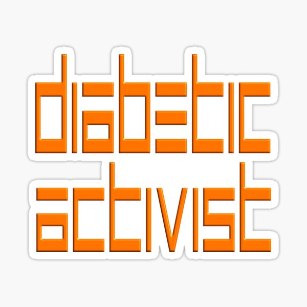 DIABETIC ACTIVIST - DIABETIC CHRISTMAS GIFT Sticker