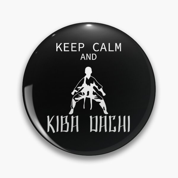Item preview, Keep calm and Kiba Dachi (F, white) designed and sold by FoxiOnTheRun.